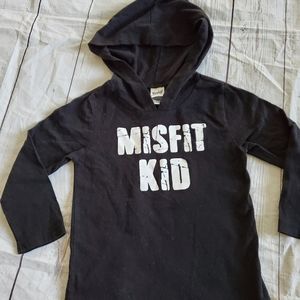 Downtown krowns toddler hooded long sleeve t-shirt